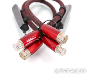 AudioQuest Fire XLR Cables; 0.5m Pair Balanced Interconnects; 72v DBS