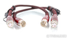 AudioQuest Fire XLR Cables; 0.5m Pair Balanced Interconnects; 72v DBS