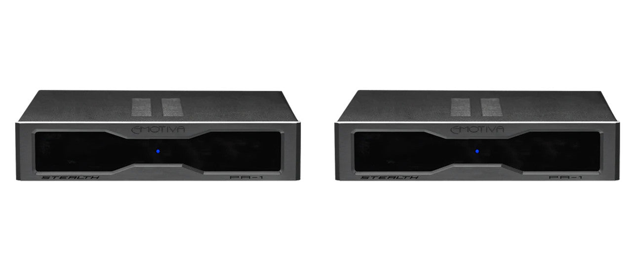 Emotiva Stealth PA-1 Mono Power Amplifiers; Black Pair (New)