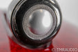 B&W Signature 805 Bookshelf Speakers; Red Birds Eye Maple Pair