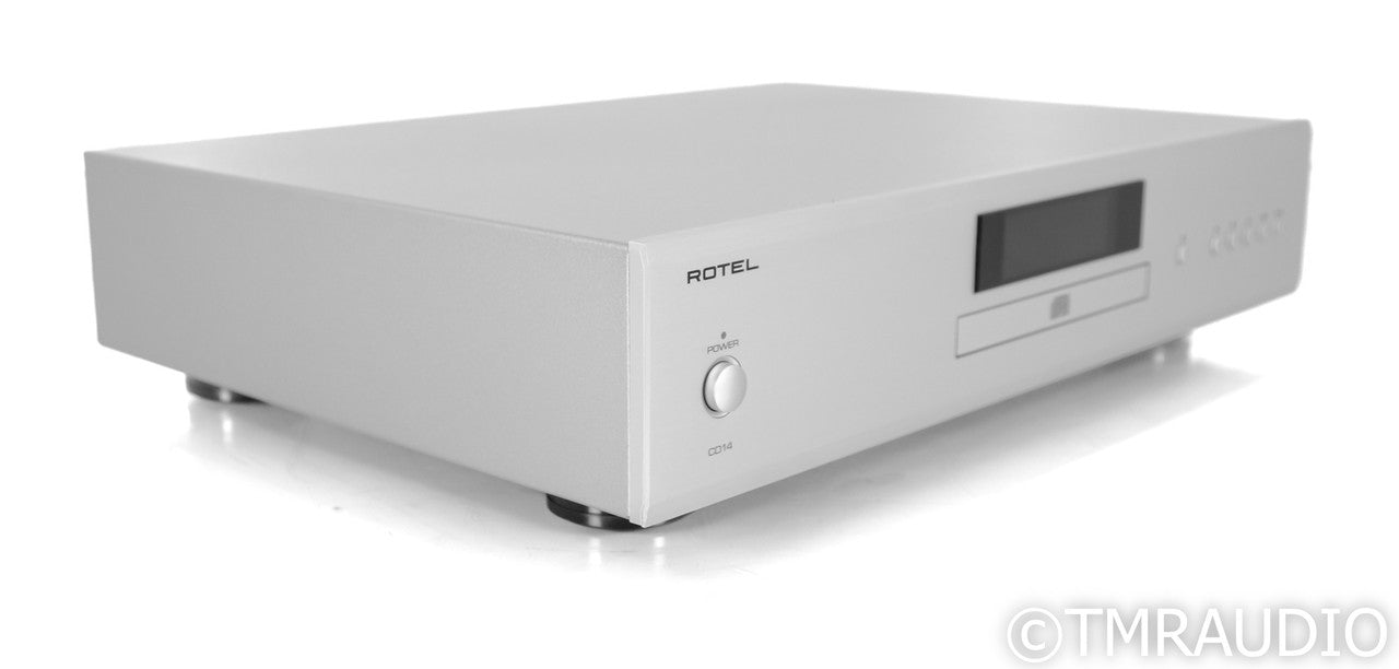 Rotel CD14 CD Player; CD-14; Silver