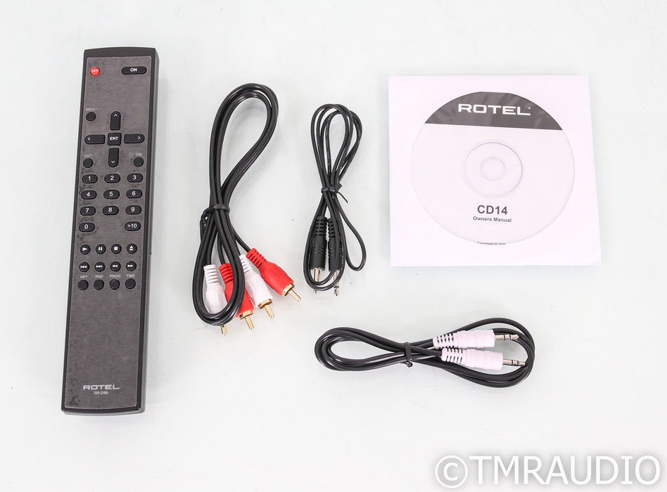 Rotel CD14 CD Player; CD-14; Silver