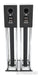 B&W CM5 S2 Bookshelf Speakers; Gloss Black Pair w/ Custom Design Stands