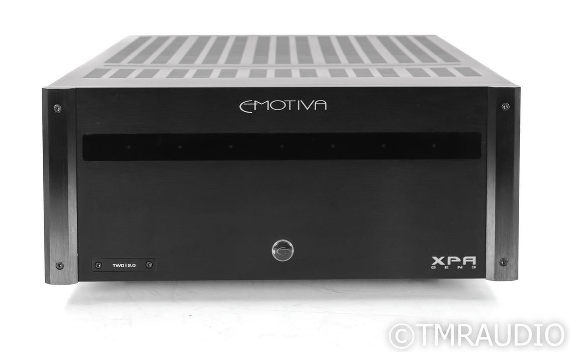 Emotiva XPA-2 Gen3 Stereo Power Amplifier; Black