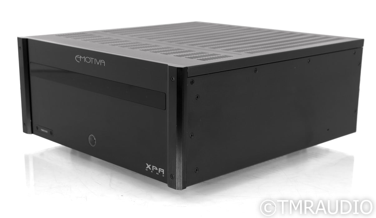 Emotiva XPA-2 Gen3 Stereo Power Amplifier; Black