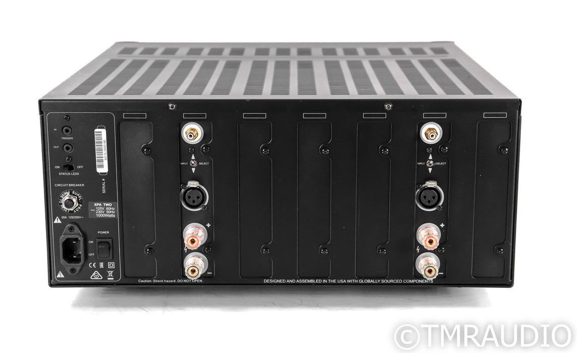 Emotiva XPA-2 Gen3 Stereo Power Amplifier; Black