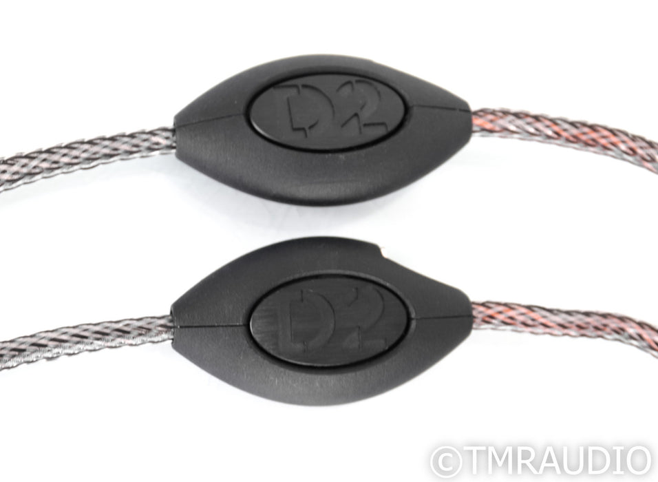 Ansuz Acoustics Signalz D2 RCA Cables; 2m Pair Interconnects