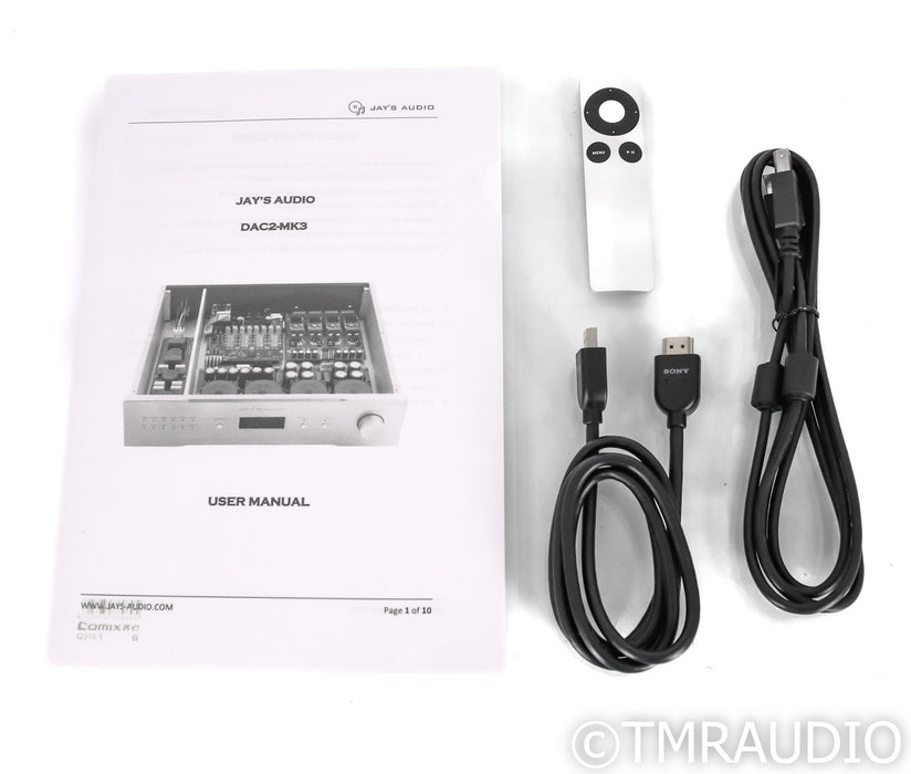 Jays Audio DAC 2 MK 3; D/A Converter; Black; DACIIMKIII