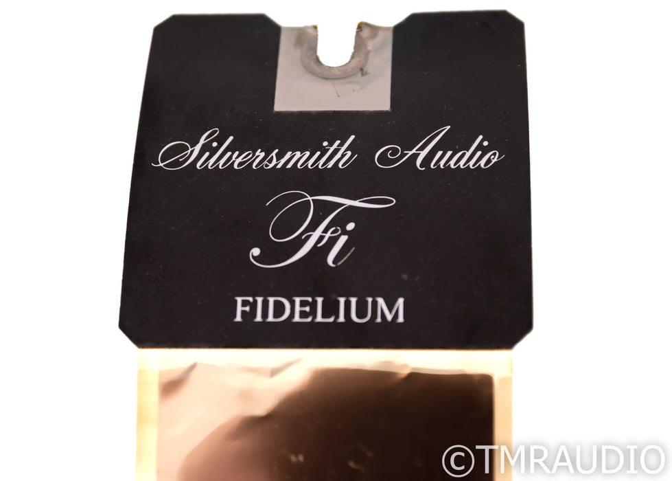 Silversmith Audio Fidelium Speaker Cables; 4ft Pair
