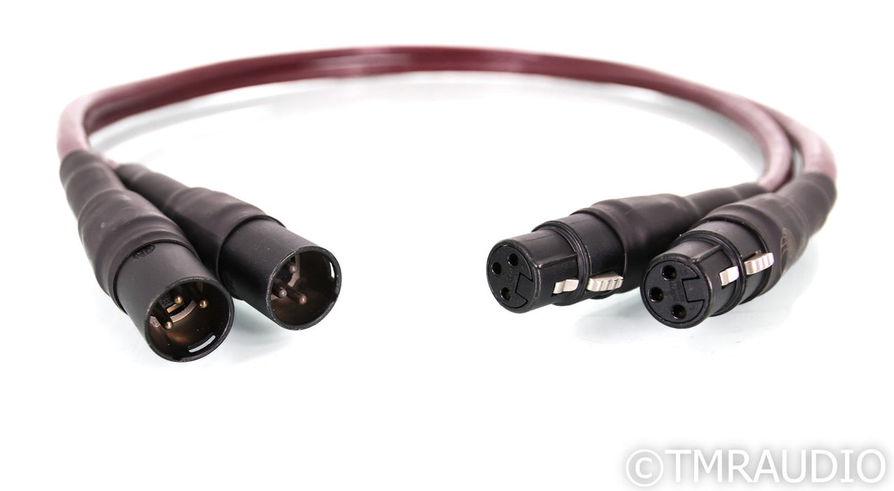 Cardas Audio Golden Cross XLR Cables; 1m Pair Balanced Interconnects