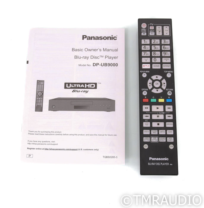 Panasonic DP-UB9000 Universal Disk Player; 4K; Blu-Ray; SACD
