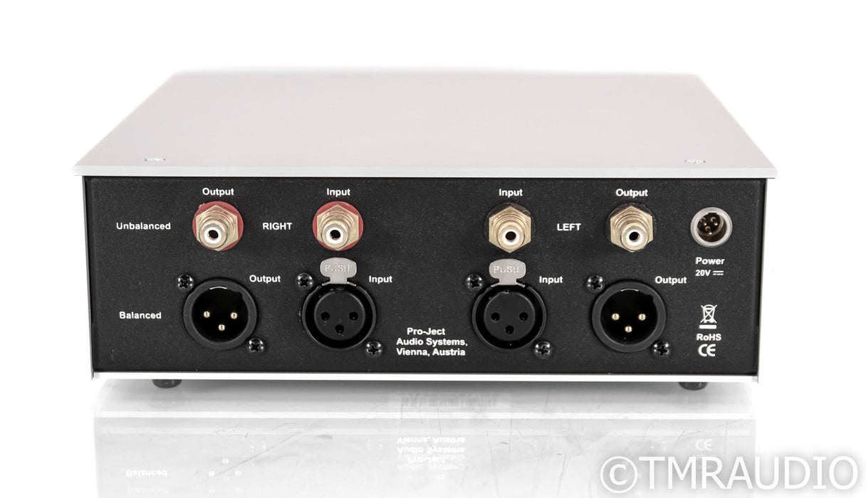 Pro-Ject Head Box RS Tube Hybrid Headphone Amplifier; Silver