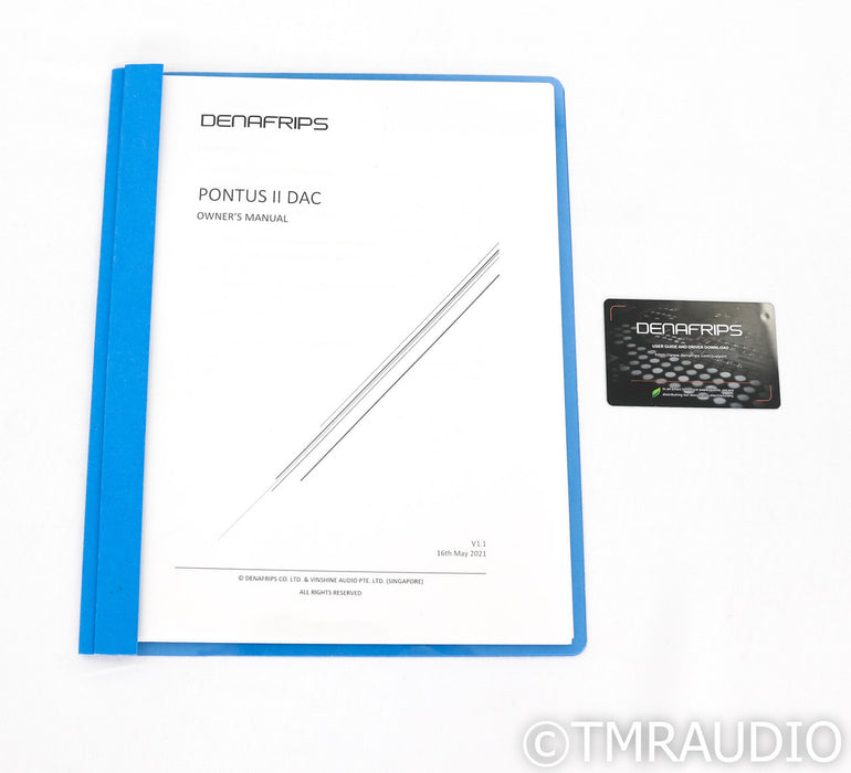Denafrips Pontus II 12th DAC; D/A Converter; Black