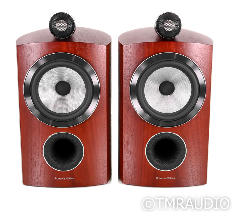 B&W 805 D3 Bookshelf Speakers; Rosenut Pair
