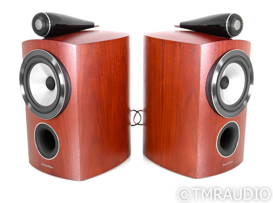 B&W 805 D3 Bookshelf Speakers; Rosenut Pair
