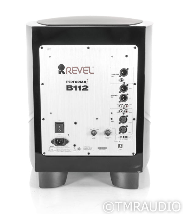 Revel Performa3 B112 12" Powered Subwoofer; Black