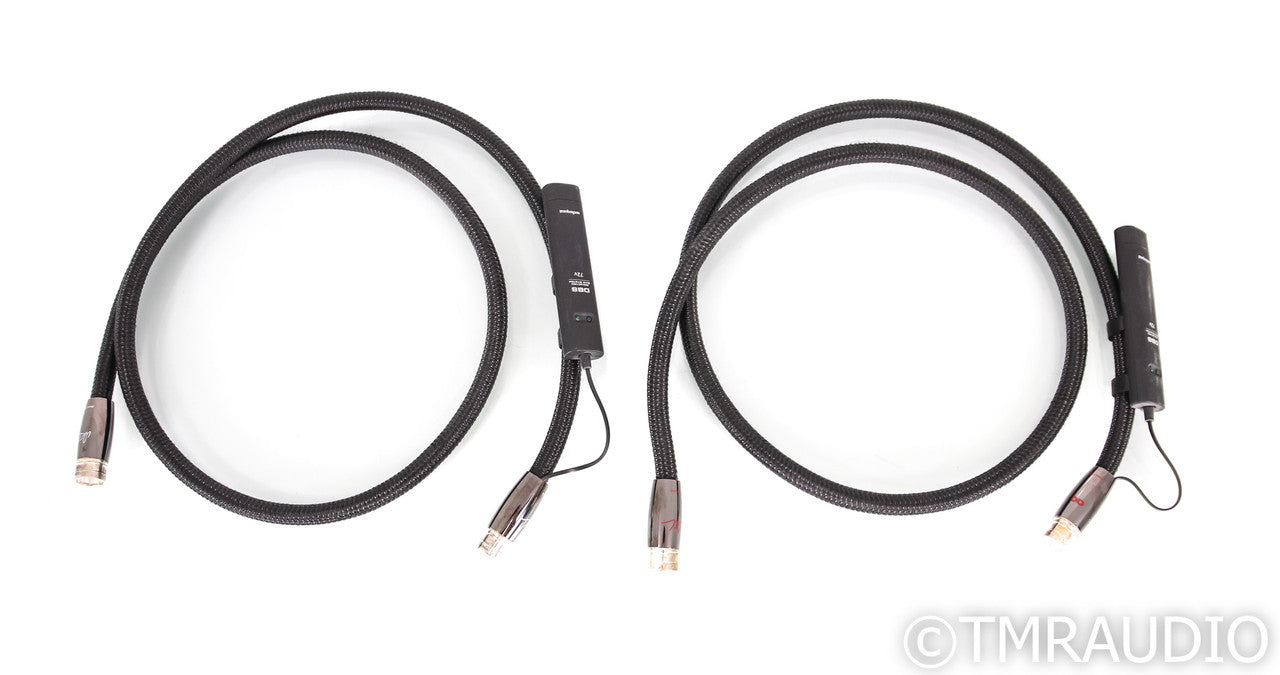 AudioQuest WEL Signature XLR Cables; 1.5m Pair Balanced Interconnects; 72v DBS