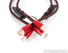 AudioQuest Fire XLR Cables; 1m Pair Balanced Interconnects; 72v DBS