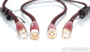 AudioQuest Fire XLR Cables; 1m Pair Balanced Interconnects; 72v DBS