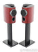 B&W 05 D4 Bookshelf Speakers; Rosenut Pair with Stands