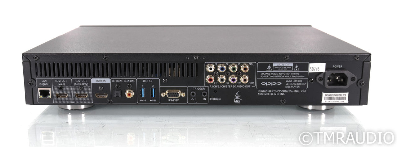 Oppo UDP-205 Universal Disc Player