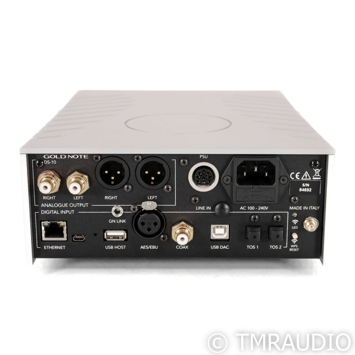 Gold Note DS-10 EVO DAC; D/A Converter; Silver (Open Box)