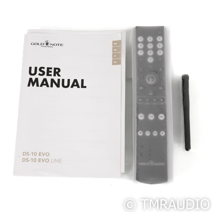 Gold Note DS-10 EVO DAC; D/A Converter; Silver (Open Box)