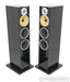 B&W CM9 Floorstanding Speakers; Black Gloss Pair w/ Stands