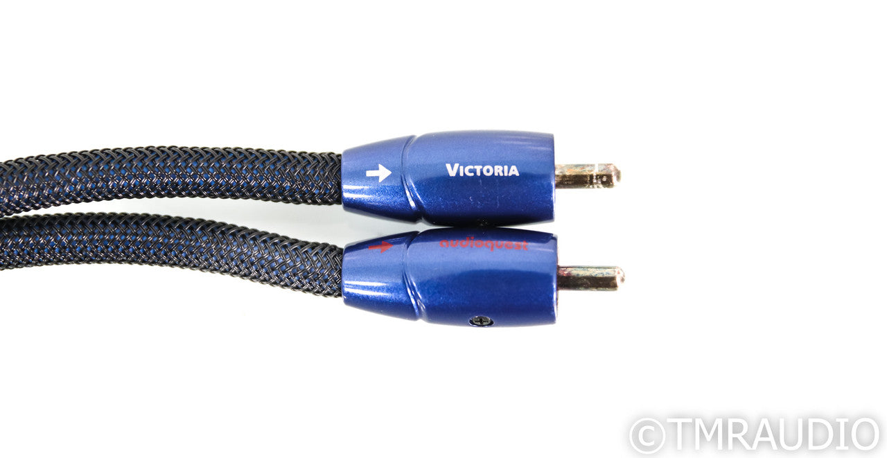AudioQuest Victoria Dual RCA Cable; 5m Stereo Interconnect; 72v DBS