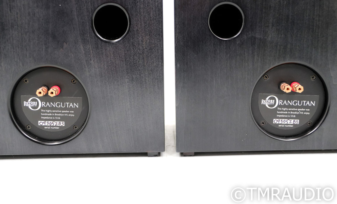 DeVORE Orangutan O/93 Floorstanding Speakers; Fiddleback Pair