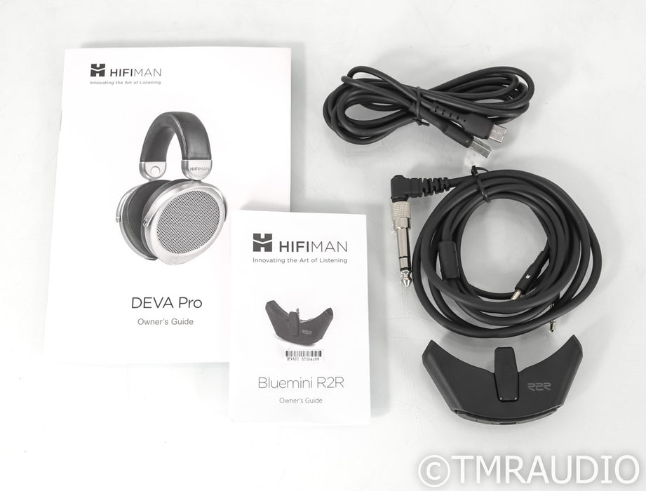 Hifiman Deva Pro Open Back Headphones; Bluemini R2R Module