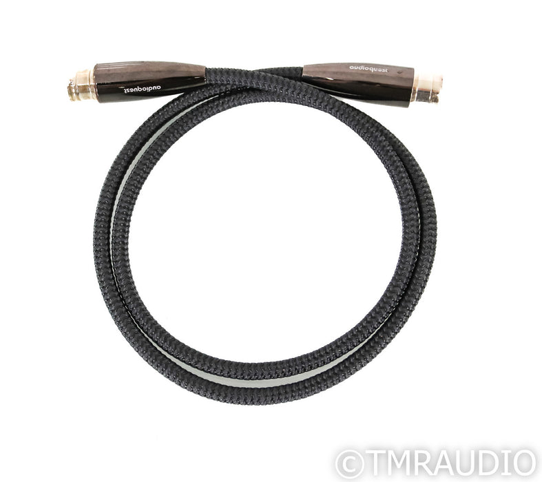 AudioQuest Carbon Digital XLR Cable; Single 1m AES/EBU Interconnect
