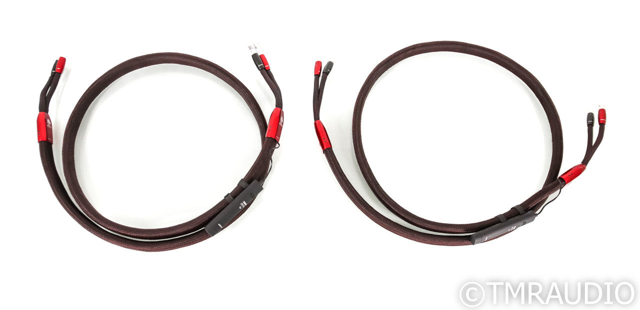AudioQuest Redwood Speaker Cables; 2m Pair; 72v DBS