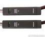 AudioQuest Fire RCA Cables; 1m Pair Interconnects; 72v DBS