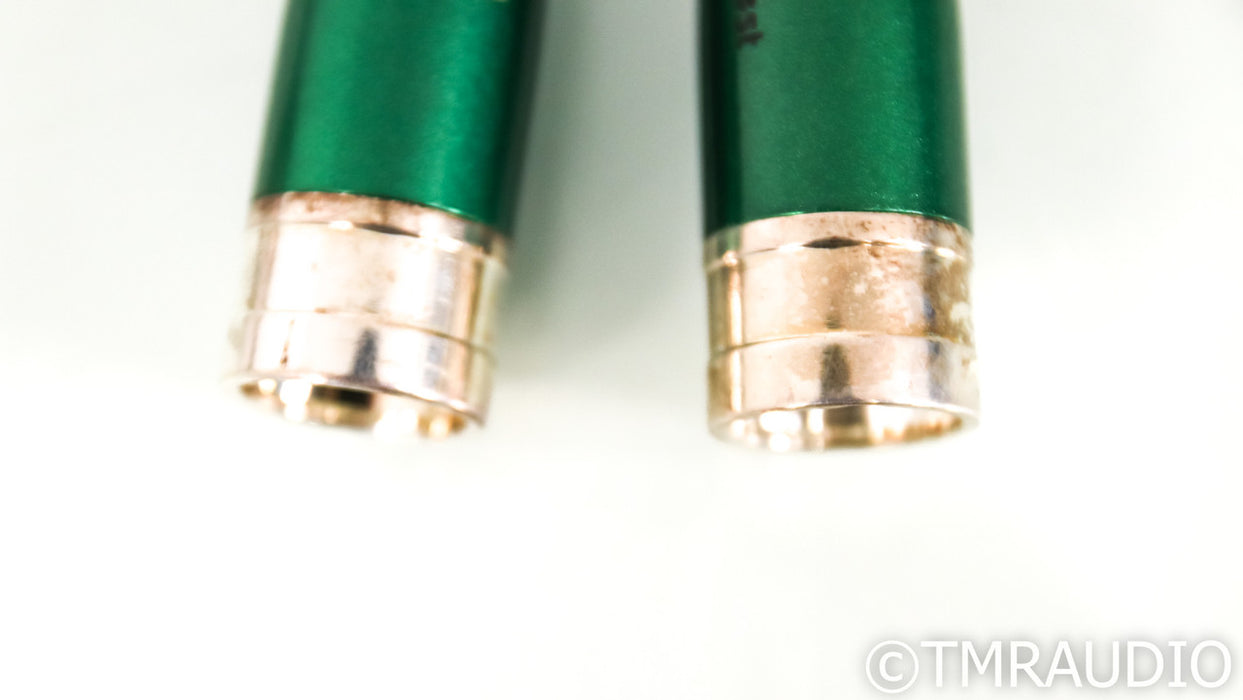 AudioQuest Earth XLR Cables; 5m Pair Balanced Interconnects; 72v DBS