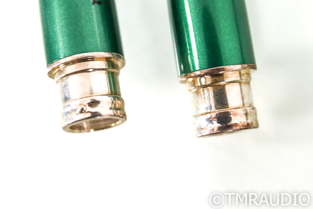 AudioQuest Earth XLR Cables; 5m Pair Balanced Interconnects; 72v DBS