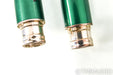 AudioQuest Earth XLR Cables; 5m Pair Balanced Interconnects; 72v DBS