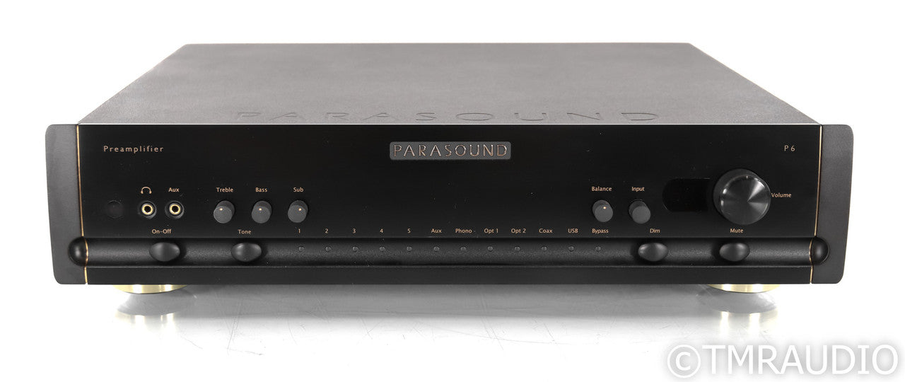 Parasound Halo P6 Stereo Preamplifier; DAC; MM / MC Phono