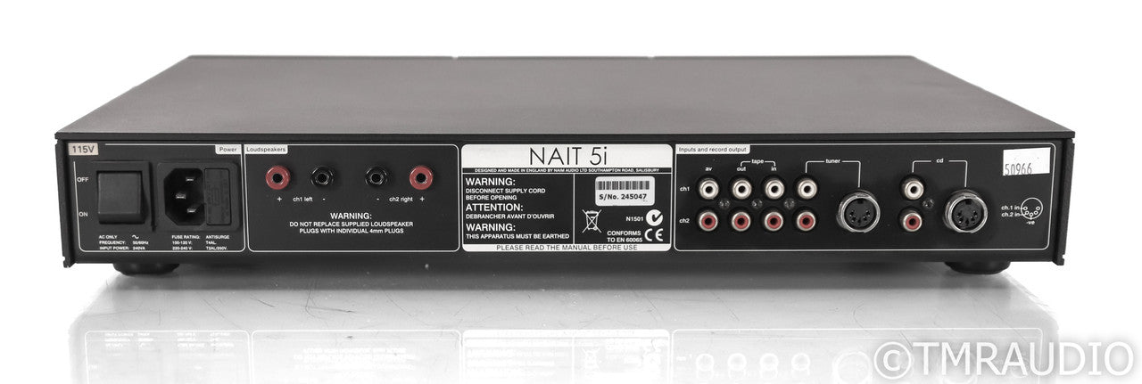 Naim Nait 5i Stereo Integrated Amplifier; 5-i