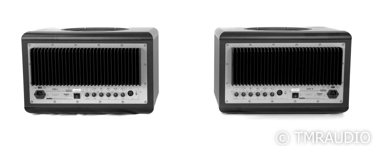 Focal SM9 Powered Bookshelf Speakers; Black Pair