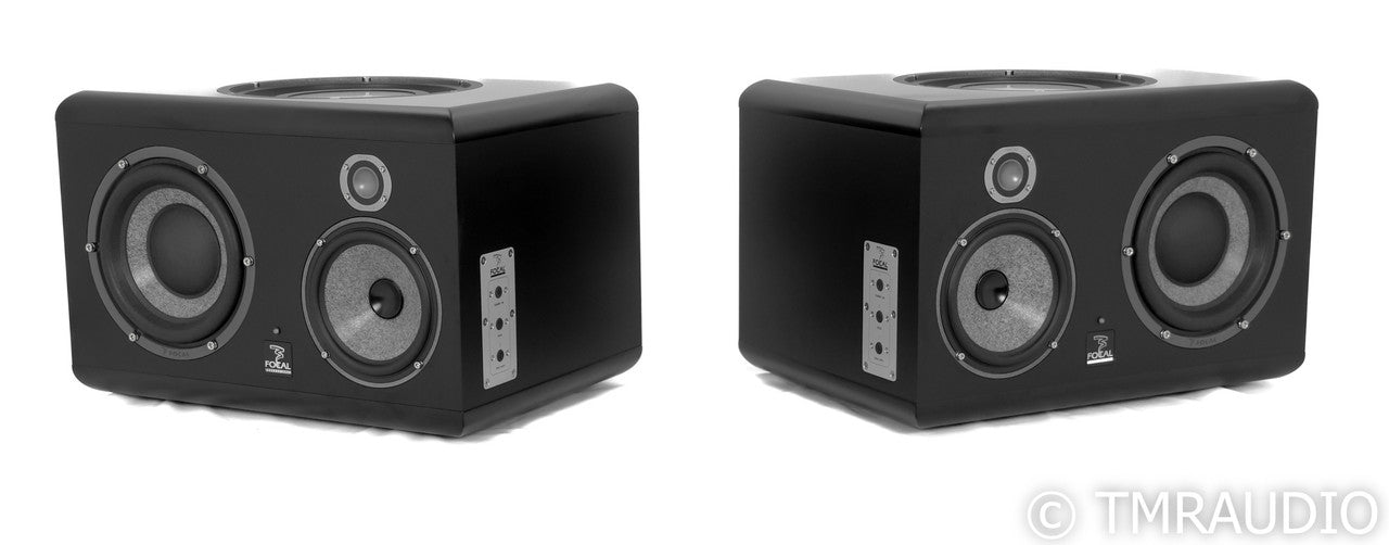 Focal SM9 Powered Bookshelf Speakers; Black Pair