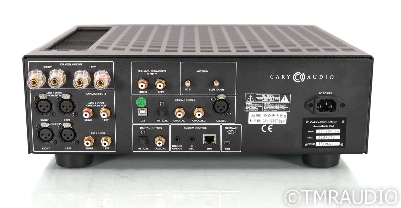Cary Audio SI-300.2D Stereo Integrated Amplifier; SI300.2D; Silver