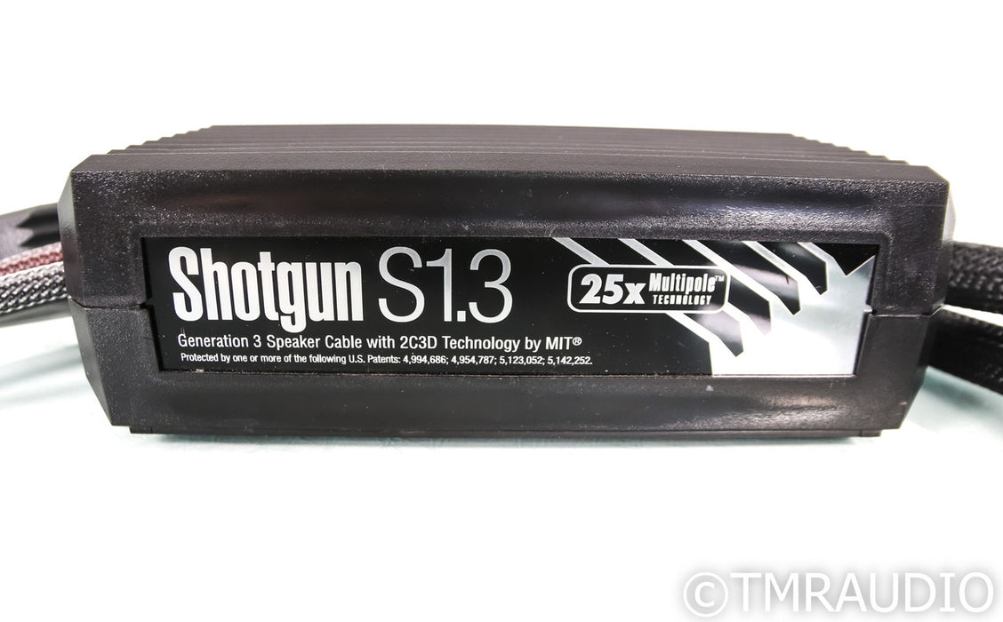 MIT Shogun S1.3s Speaker Cables; 10ft Pair; Gen 3