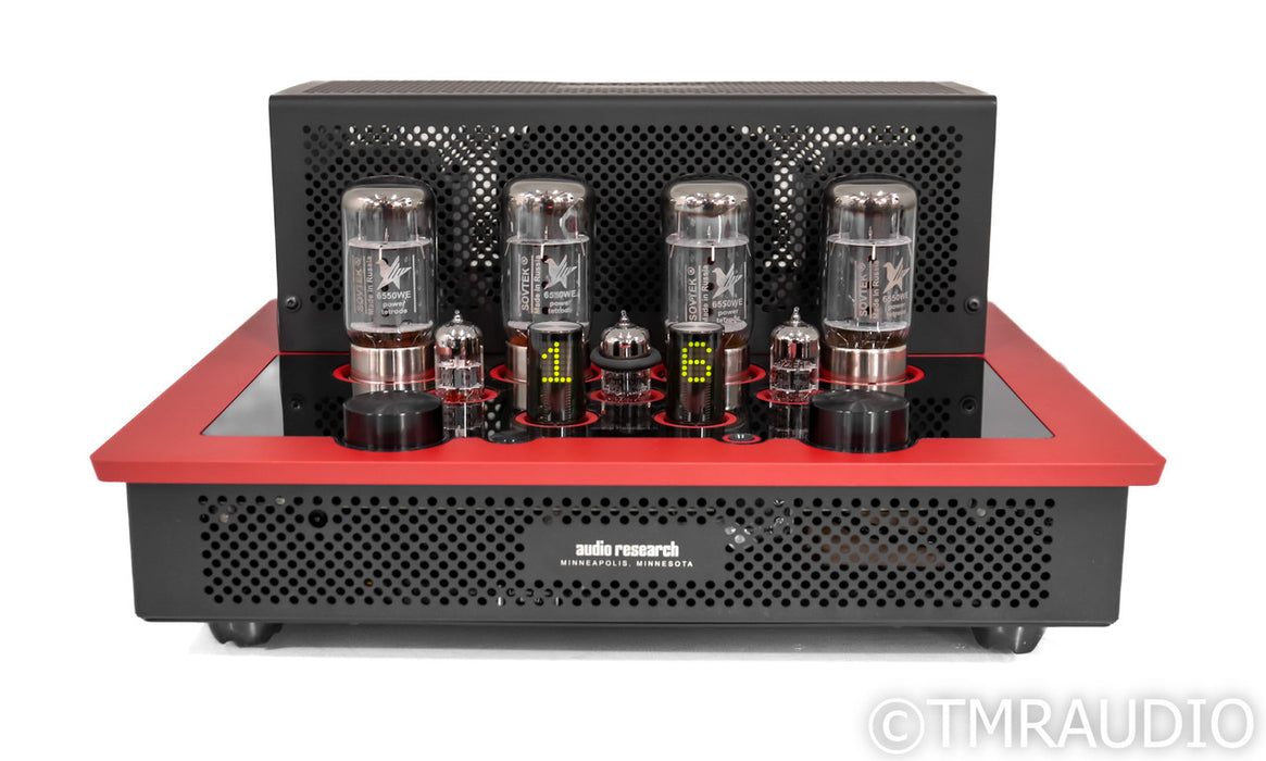 Audio Research I/50 Stereo Tube Integrated Amplifier; Red