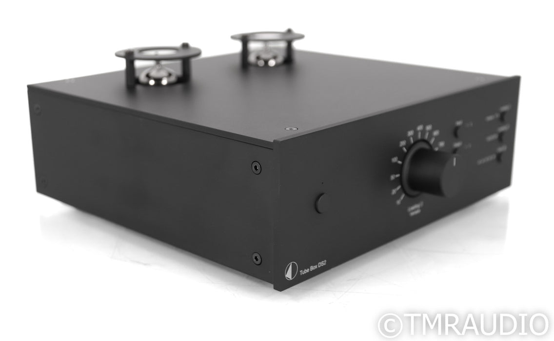 Pro-Ject Tube Box DS2 MM / MC Phono Preamplifier; DS-2; Black