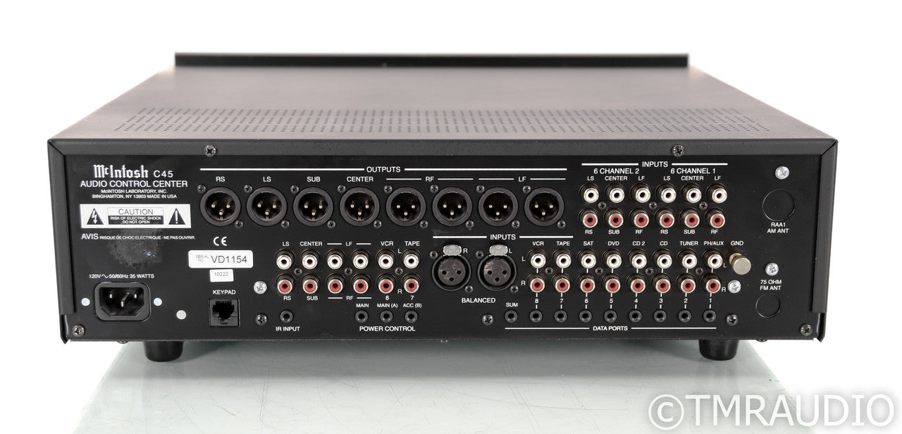 McIntosh C45 5.1 Channel Home Theater Processor; MM Phono