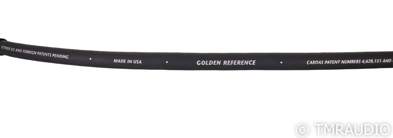 Cardas Golden Reference XLR Cables; 0.5m Pair Balanced Interconnects