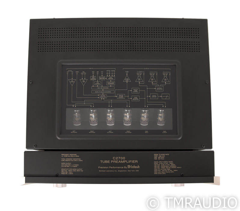 McIntosh C2700 Stereo Tube Preamplifier; MM / MC Phono