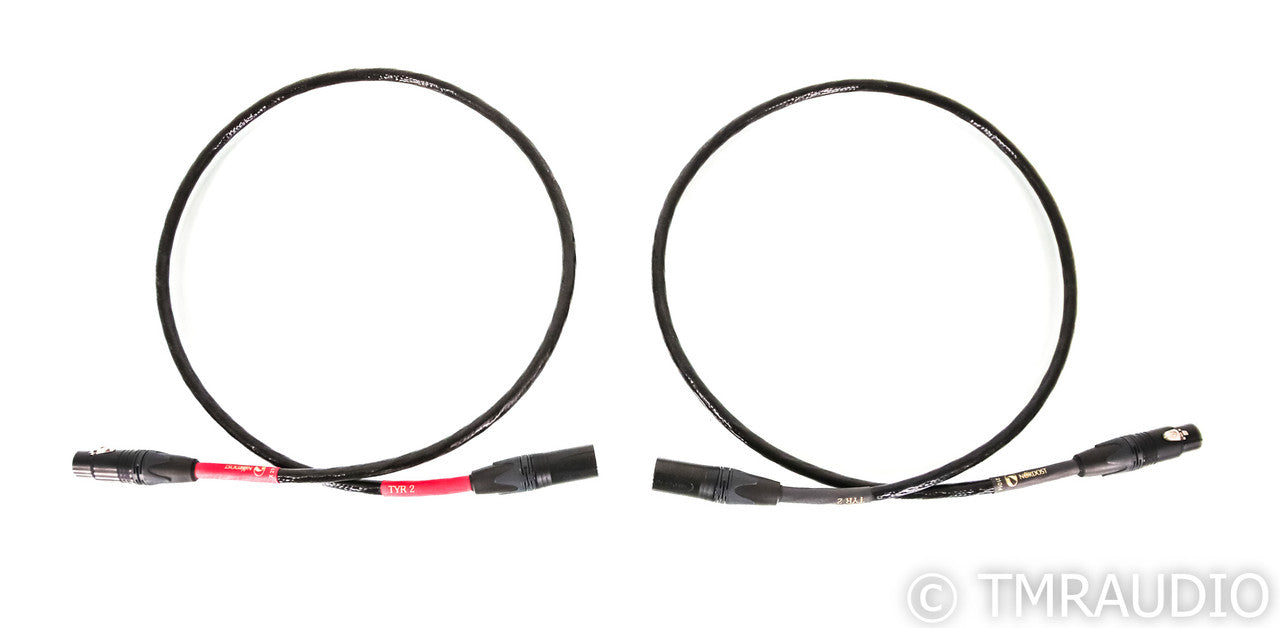 Nordost Tyr 2 XLR Cables; 1m Pair Balanced Interconnects (Open Box)