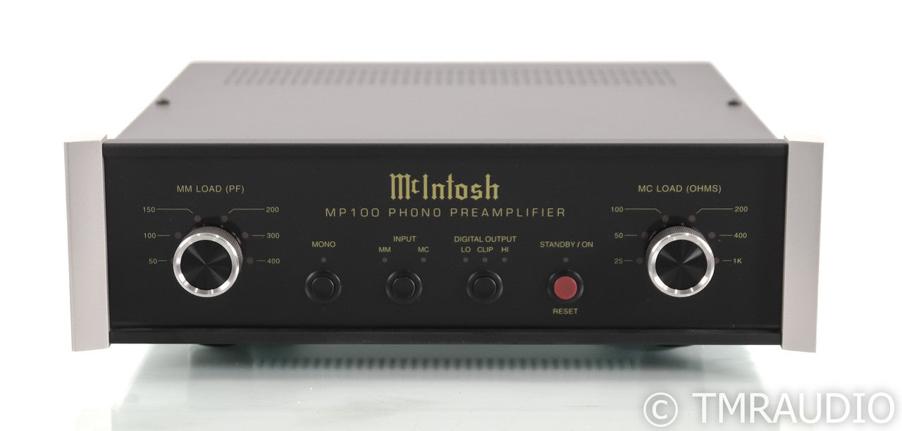 McIntosh MP100 MM / MC Phono Preamplifier; MP-100; A/D Converter